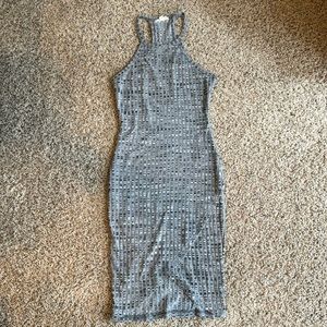 Urban outfitters, midi body con dress, xs